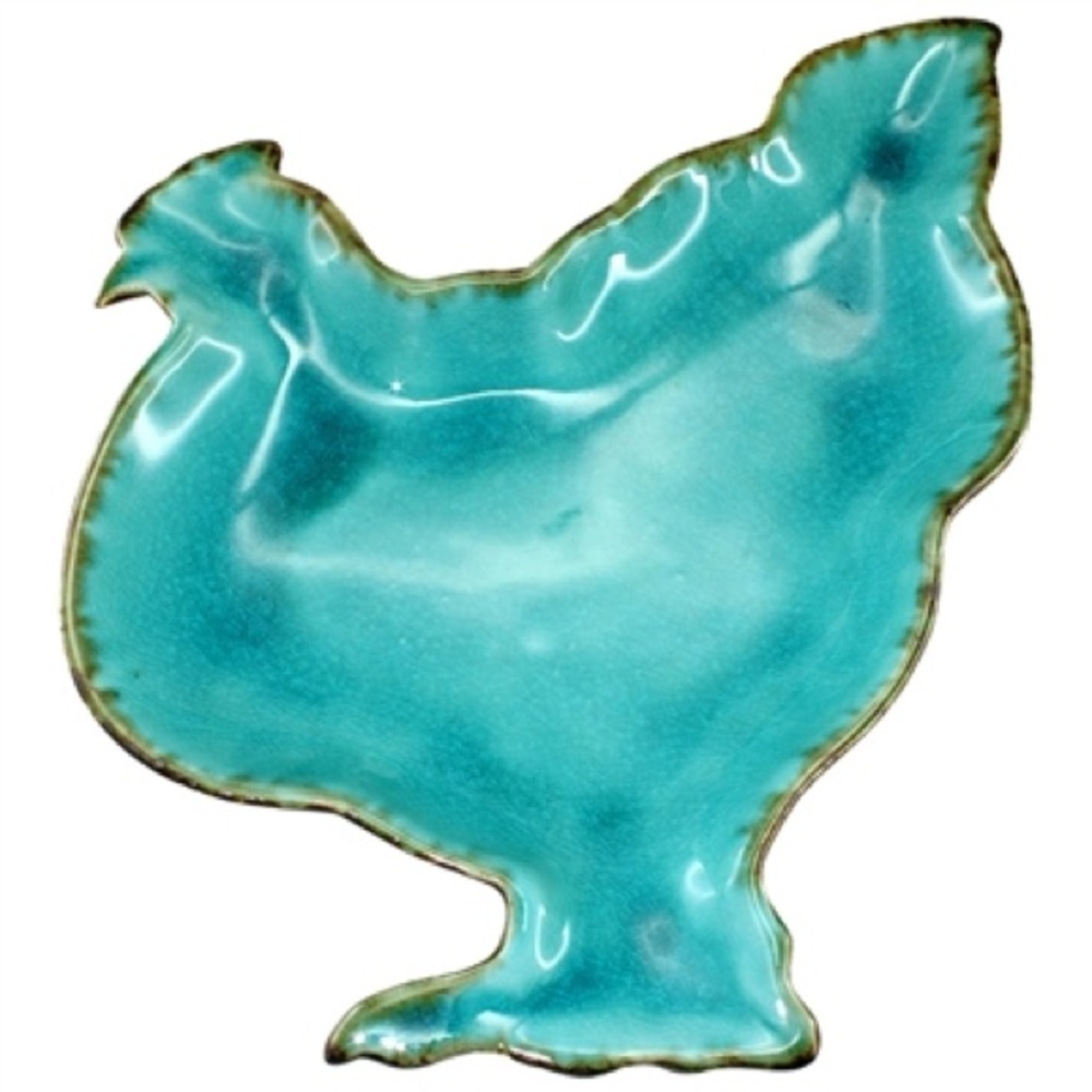 AUCTION PRICE👩🏻‍⚖️ HANNA HEN CERAMIC PLATE